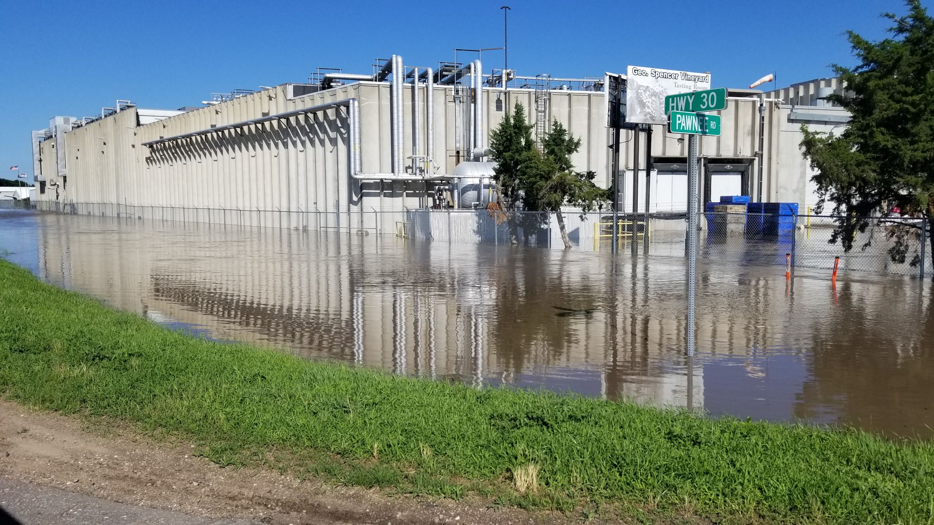 Flooding in Gibbon, Nebraska